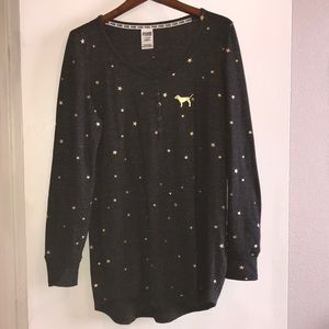 Dark gray sleep tunic from PINK